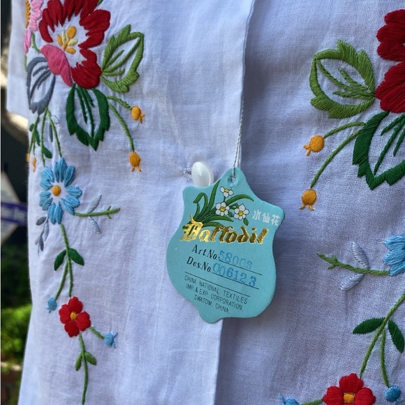 Donnie Hand-Embroidered Blouse